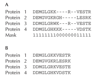 Figure 27.25 - Masking an alignment.